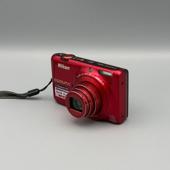 Nikon Coolpix S6500 Digital Camera | 16MP | Red - Picture 4 of 5
